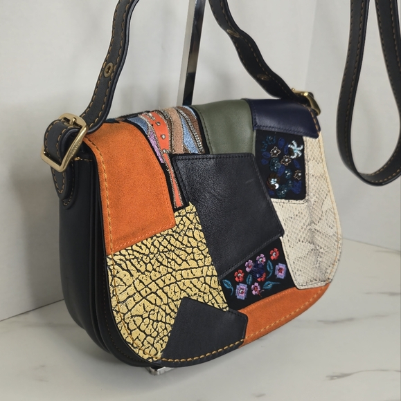 Coach Patchwork Saddle Bag Coach 1941 SD-20115 RARE LIMITED EDITION - Picture 13 of 13